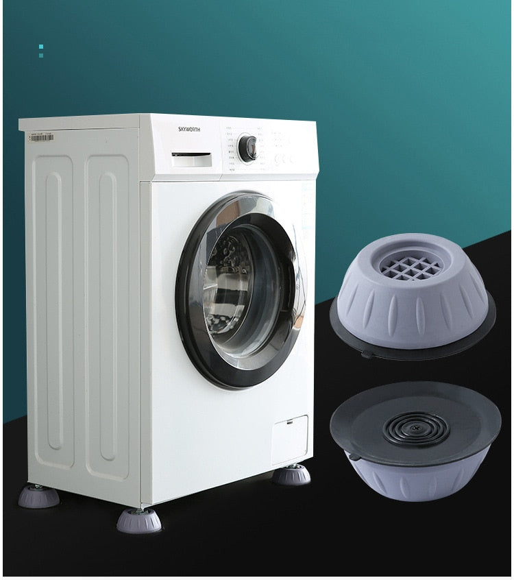 Tampons universels anti-vibrations pour machine à laver : Réduisez le bruit et protégez vos appareils électroménagers !